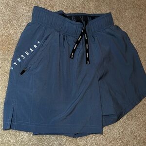 Gymshark Men's Navy Athletic Shorts